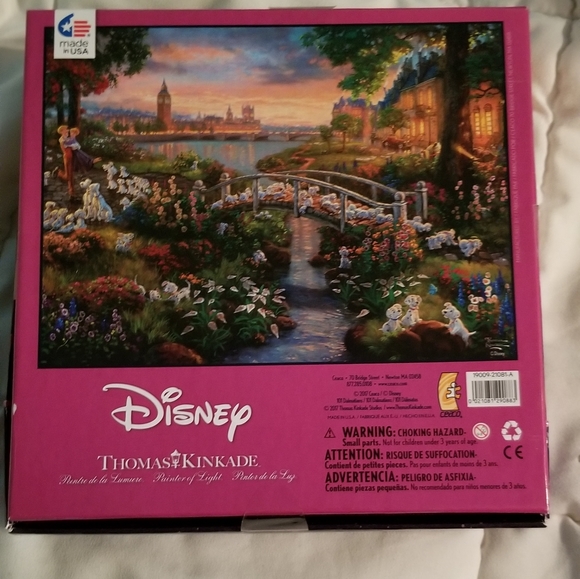 NEW CEACO THOMAS KINCAID THE DISNEY COLLECTION 101 DALMATIANS - Picture 4 of 7